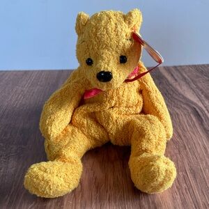 3 FOR $25: Authentic TY Beanie Babies Poopsie the Bear, 2001. NWT